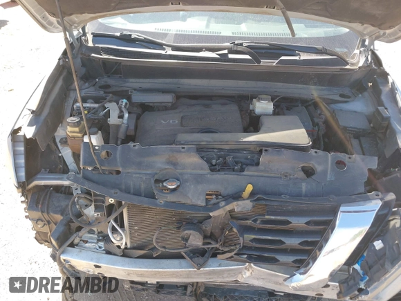 2017 Nissan Pathfinder SV with VIN 5N1DR2MN6HC654774, listed as a IAAI auction lot 42019188 with 118,724 mi miles and . Bid and sale history available at DreamBid. Image 10.