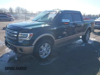2014 Ford F-150 XL with VIN 1FTFW1ET5EKF14763, listed as a IAAI auction lot 41739651 with 1 mi miles. Bid and sale history available at carsss.com. Image 2.