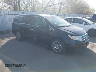2012 Honda Odyssey EX-L with VIN 5FNRL5H68CB025481, listed as a IAAI auction lot 41979121 with Not Provided miles and . Bid and sale history available at DreamBid. Image 1.