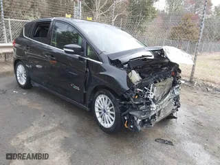 2015 Ford C-Max Energi SEL with VIN 1FADP5CU5FL116798, listed as a IAAI auction lot 41760070 with 1 mi miles. Bid and sale history available at carsss.com. Image 1.