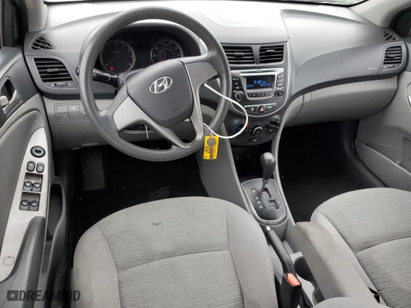 2016 Hyundai Accent SE with VIN KMHCT4AE1GU959959, listed as a Copart auction lot 54539374 with 116,984 mi miles and Salvage Title. Bid and sale history available at carsss.com. Image 8.