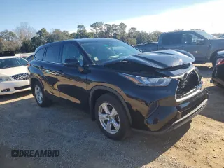 2020 Toyota Highlander L with VIN 5TDCZRBH7LS519221, listed as a Copart auction lot 41575805 with 51,289 mi miles and Salvage title. Bid and sale history available at DreamBid. Image 4.