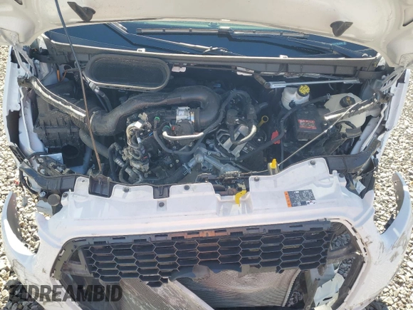 2024 Ford Transit Cargo with VIN 1FTBR1Y87RKA62463, listed as a Copart auction lot 63827265 with Not provided miles and Salvage title. Bid and sale history available at DreamBid. Image 12.