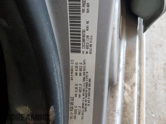 2015 Chrysler 200 Limited with VIN 1C3CCCAB8FN657361, listed as a Copart auction lot 52276955 with 228,941 mi miles and Clean Title. Bid and sale history available at DreamBid. Image 12.