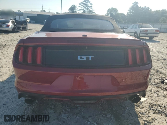 2015 Ford Mustang GT Premium with VIN 1FATP8FFXF5347744, listed as a Copart auction lot 60468494 with 64,431 mi miles and Salvage Title. Bid and sale history available at DreamBid. Image 6.