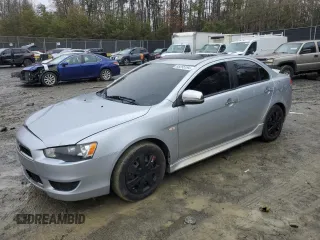 2013 Mitsubishi Lancer SE with VIN JA32V2FW5DU015043, listed as a Copart auction lot 85255194 with 133,654 mi miles and Salvage Title. Bid and sale history available at carsss.com. Image 1.