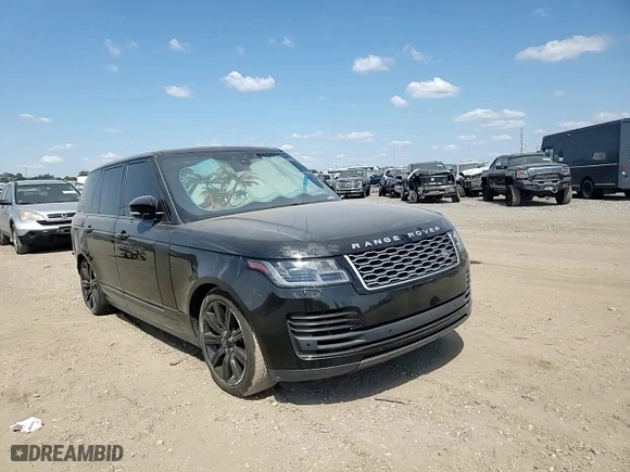 2019 Land Rover Range Rover with VIN SALGR2RV8KA532391, listed as a Copart auction lot 73598584 with 45,727 mi miles and Salvage Title. Bid and sale history available at carsss.com. Image 11.