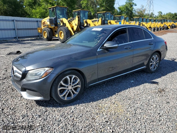 2015 Mercedes-Benz C-Class C 300 with VIN 55SWF4JB4FU087278, listed as a Copart auction lot 53405915 with 179,629 mi miles and Clean Title. Bid and sale history available at carsss.com. Image 1.