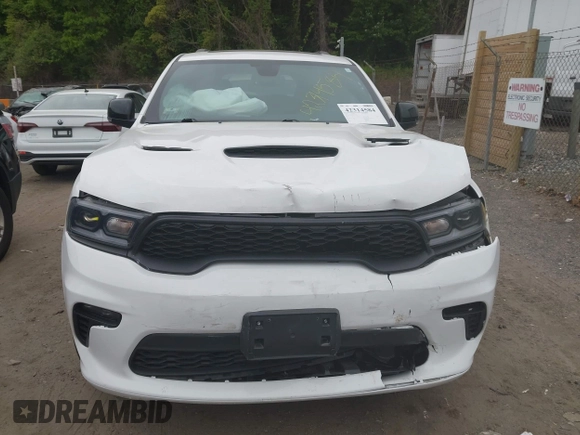 2021 Dodge Durango GT Plus z VIN 1C4RDJDG9MC757654, wystawiony jako IAAI lot #42314584 z przebiegiem 29 879 mil mil oraz . Historia ofert i sprzedaży dostępna na DreamBid. Obrazek 13.