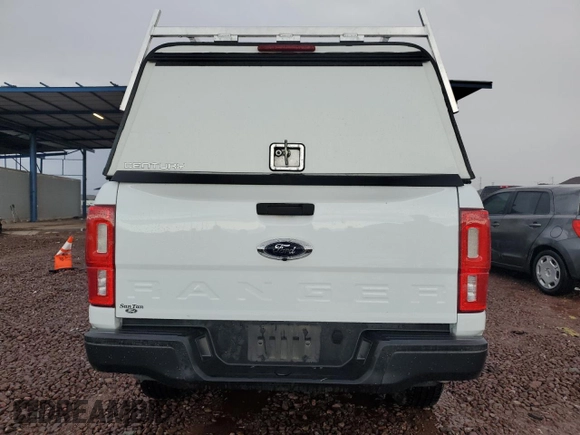 2022 Ford Ranger XL with VIN 1FTER4EH6NLD05798, listed as a Copart auction lot 58361605 with 109,491 mi miles and Salvage title. Bid and sale history available at DreamBid. Image 6.