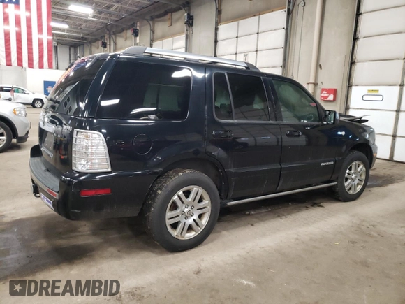 2007 Mercury Mountaineer Premier with VIN 4M2EU48807UJ02018, listed as a Copart auction lot 86714904 with 0 mi miles and Salvage Title. Bid and sale history available at carsss.com. Image 3.