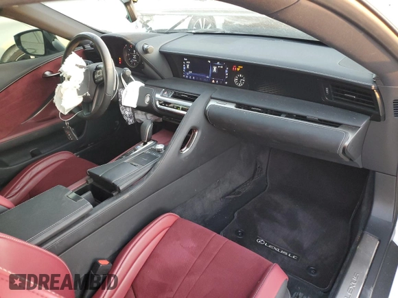 2019 Lexus LC 500h z VIN JTHHP5AY0KA007123, wystawiony jako Copart lot #82378554 z przebiegiem 20 443 mil mil oraz Szkoda całkowita • Salvage title. Historia ofert i sprzedaży dostępna na DreamBid. Obrazek 8.