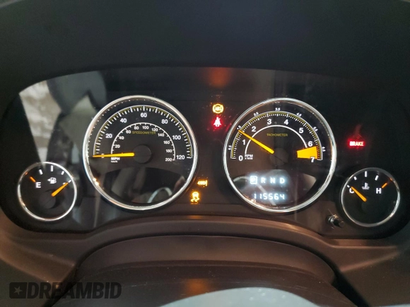 2017 Jeep Compass High Altitude with VIN 1C4NJDEB7HD177122, listed as a Copart auction lot 60293295 with 115,564 mi miles and Salvage title. Bid and sale history available at DreamBid. Image 9.