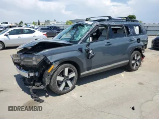 2024 Hyundai Santa Fe Limited z VIN 5NMP44GL1RH063034, wystawiony jako Copart lot #54842115 z przebiegiem 14 087 mil mil oraz Szkoda całkowita • Salvage title. Historia ofert i sprzedaży dostępna na DreamBid. Obrazek 1.