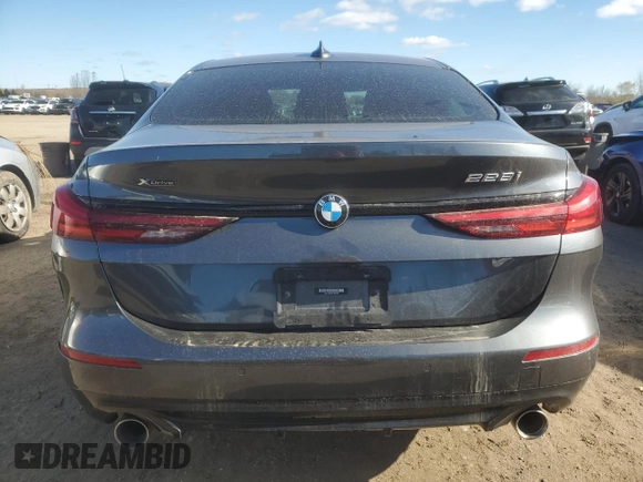 2020 BMW 2 Series 228i xDrive with VIN WBA73AK08L7F87567, listed as a Copart auction lot 79616274 with 48,069 mi miles and Salvage title. Bid and sale history available at DreamBid. Image 6.