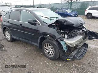 2015 Honda CR-V EX-L with VIN 5J6RM4H77FL044261, listed as a IAAI auction lot 41865353 with Not Provided miles. Bid and sale history available at carsss.com. Image 1.
