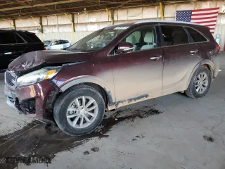 2016 Kia Sorento LX with VIN 5XYPG4A58GG149157, listed as a Copart auction lot 49540175 with 107,832 mi miles and Salvage Title. Bid and sale history available at carsss.com. Image 1.