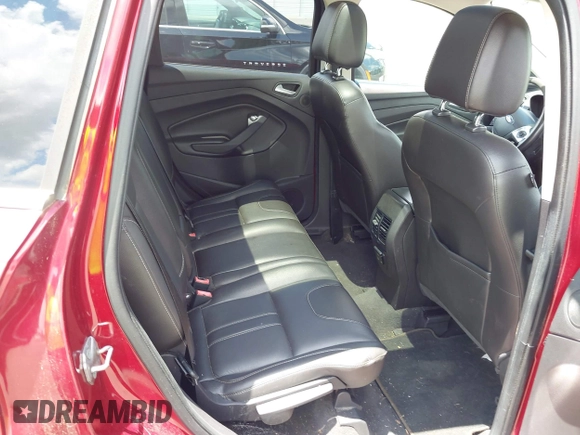 2013 Ford Escape Titanium with VIN 1FMCU0J9XDUD32178, listed as a IAAI auction lot 42754756 with 195,095 mi miles and . Bid and sale history available at DreamBid. Image 8.