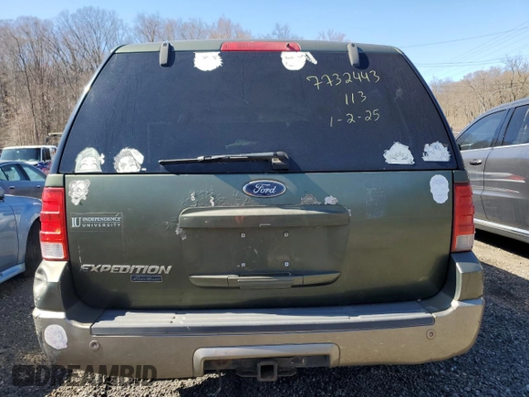 2003 Ford Expedition Eddie Bauer with VIN 1FMPU18L33LA51918, listed as a Copart auction lot 49985655 with 0 mi miles and Salvage Title. Bid and sale history available at carsss.com. Image 6.