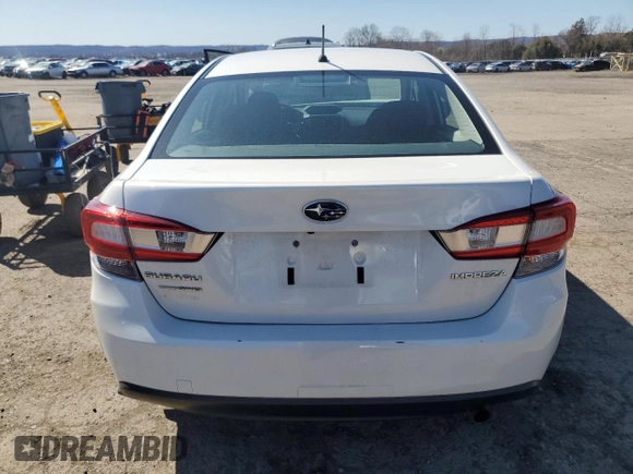 2021 Subaru Impreza with VIN 4S3GKAB68M3607588, listed as a Copart auction lot 49654435 with 47,774 mi miles and Salvage Title. Bid and sale history available at carsss.com. Image 6.