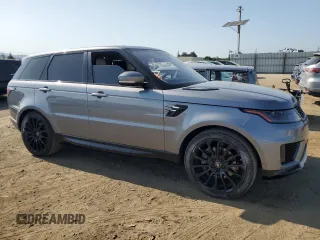 2020 Land Rover Range Rover Sport HSE with VIN SALWR2SUXLA747530, listed as a Copart auction lot 55449165 with 90,404 mi miles and Salvage title. Bid and sale history available at DreamBid. Image 4.