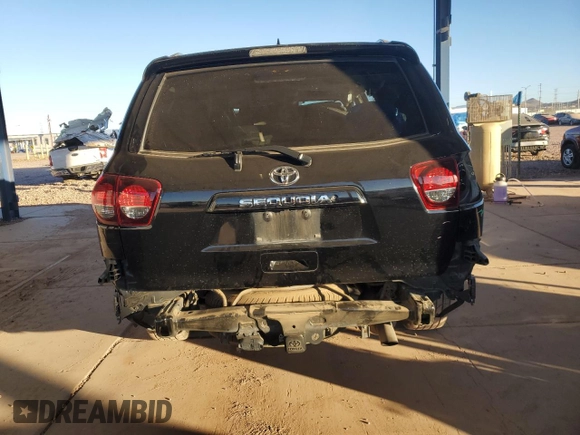 2018 Toyota Sequoia SR5 with VIN 5TDZY5G13JS069341, listed as a Copart auction lot 89153795 with 116,072 mi miles and Salvage Title. Bid and sale history available at carsss.com. Image 6.