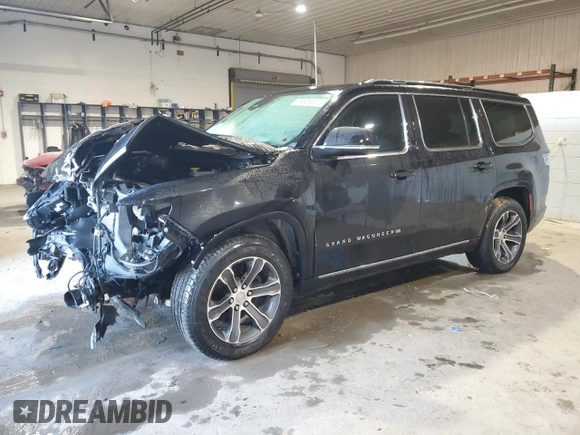 2022 Jeep Grand Wagoneer Series I with VIN 1C4SJVEJ2NS119443, listed as a Copart auction lot 86092074 with 18,675 mi miles and Salvage title. Bid and sale history available at DreamBid. Image 1.