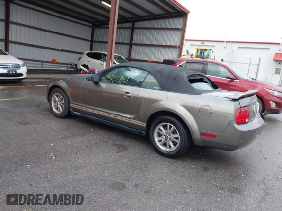 2005 Ford Mustang Deluxe with VIN 1ZVFT84N055214712, listed as a IAAI auction lot 40855851 with 98,307 mi miles. Bid and sale history available at carsss.com. Image 3.