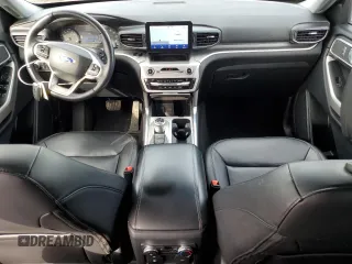 2021 Ford Explorer XLT with VIN 1FMSK8DH9MGC51416, listed as a Copart auction lot 46912555 with 34,271 mi miles and Salvage Title. Bid and sale history available at DreamBid. Image 8.