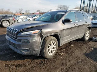 2018 Jeep Cherokee Latitude Plus with VIN 1C4PJMLX8JD500574, listed as a Copart auction lot 47115515 with 101,449 mi miles and Salvage Title. Bid and sale history available at DreamBid. Image 1.