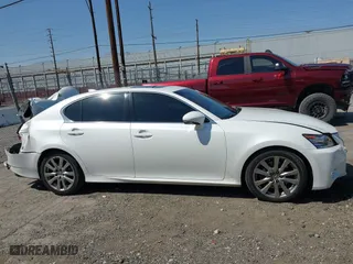 2015 Lexus GS 350 with VIN JTHBE1BL4FA007400, listed as a IAAI auction lot 42002610 with 183,620 mi miles. Bid and sale history available at carsss.com. Image 13.