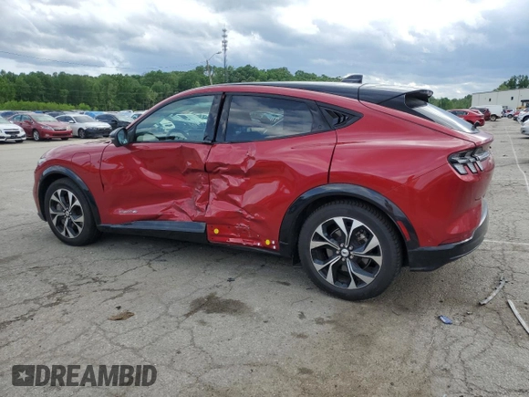 2023 Ford Mustang Mach-E Premium z VIN 3FMTK3SS1PMA48889, wystawiony jako Copart lot #55013805 z przebiegiem 9 253 mil mil oraz Szkoda całkowita • Salvage title. Historia ofert i sprzedaży dostępna na DreamBid. Obrazek 2.