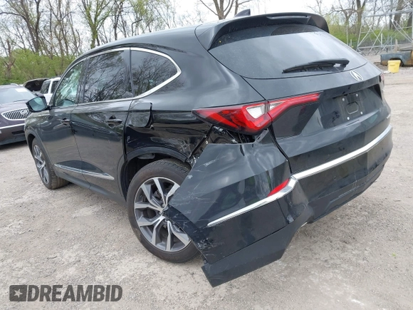 2024 Acura MDX Technology z VIN 5J8YE1H43RL025070, wystawiony jako IAAI lot #42038337 z przebiegiem 13 995 mil mil oraz . Historia ofert i sprzedaży dostępna na DreamBid. Obrazek 3.