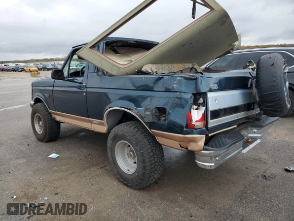 1994 Ford Bronco Custom with VIN 1FMEU15H4RLB23211, listed as a Copart auction lot 79070074 with Not provided miles and Salvage title. Bid and sale history available at DreamBid. Image 2.