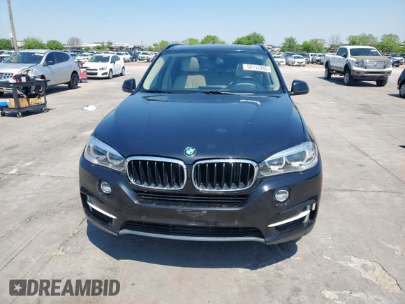 2015 BMW X5 sDrive35i with VIN 5UXKR2C53F0H35941, listed as a Copart auction lot 52117285 with 0 mi miles and Clean Title. Bid and sale history available at carsss.com. Image 5.