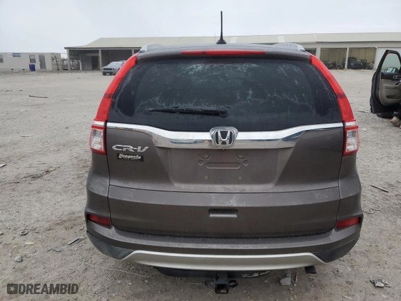 2015 Honda CR-V EX-L with VIN 2HKRM3H76FH519435, listed as a Copart auction lot 42315535 with 137,796 mi miles and Salvage Title. Bid and sale history available at carsss.com. Image 6.