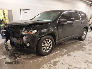 2019 Chevrolet Traverse LT Cloth with VIN 1GNERGKW2KJ129139, listed as a IAAI auction lot 41483057 with 219,032 mi miles. Bid and sale history available at carsss.com. Image 2.