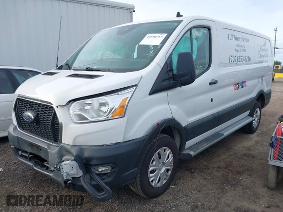 2021 Ford Transit Cargo with VIN 1FTBR1Y81MKA25014, listed as a IAAI auction lot 41594717 with 49,983 mi miles and . Bid and sale history available at DreamBid. Image 17.