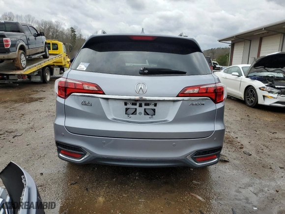 2016 Acura RDX Advance Pkg with VIN 5J8TB3H75GL004355, listed as a Copart auction lot 43112275 with 108,297 mi miles and Salvage Title. Bid and sale history available at carsss.com. Image 6.