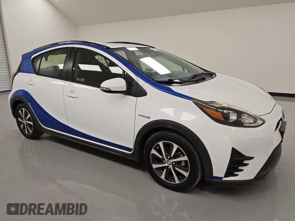 2018 Toyota Prius One with VIN JTDKDTB31J1612922, listed as a Copart auction lot 53494025 with 76,443 mi miles and Clean Title. Bid and sale history available at DreamBid. Image 4.