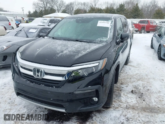 2019 Honda Pilot EX-L with VIN 5FNYF6H52KB051363, listed as a IAAI auction lot 41591540 with 109,860 mi miles. Bid and sale history available at carsss.com. Image 2.