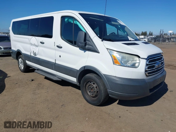 2015 Ford Transit XL with VIN 1FBZX2ZM0FKA82298, listed as a IAAI auction lot 41660708 with 140,220 mi miles and . Bid and sale history available at DreamBid. Image 1.