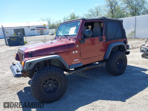 2004 Jeep Wrangler X with VIN 1J4FA39SX4P717980, listed as a IAAI auction lot 42334875 with 141,584 mi miles and . Bid and sale history available at DreamBid. Image 2.