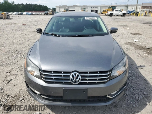 2014 Volkswagen Passat TDI SEL Premium with VIN 1VWCN7A33EC120555, listed as a Copart auction lot 54353295 with 117,436 mi miles and Clean Title. Bid and sale history available at carsss.com. Image 5.