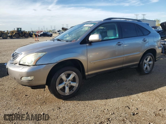 2005 Lexus RX 330 with VIN JTJHA31U150097880, listed as a Copart auction lot 72556304 with 169,272 mi miles and Salvage Title. Bid and sale history available at carsss.com. Image 1.