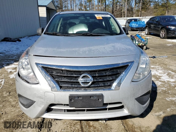 2015 Nissan Versa SV with VIN 3N1CN7APXFL851725, listed as a Copart auction lot 45747845 with 151,719 mi miles and Salvage title. Bid and sale history available at DreamBid. Image 5.