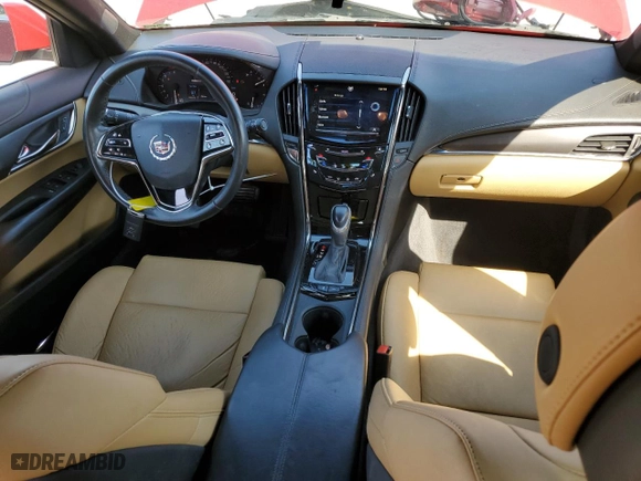 2013 Cadillac ATS with VIN 1G6AA5RX6D0160200, listed as a Copart auction lot 52806275 with 92,976 mi miles and Salvage Title. Bid and sale history available at carsss.com. Image 8.
