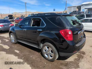 2015 Chevrolet Equinox LT with VIN 2GNALBEK0F1117888, listed as a Copart auction lot 50049905 with 159,306 mi miles and Salvage Title. Bid and sale history available at carsss.com. Image 2.