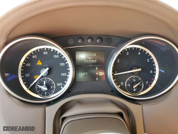 2011 Mercedes-Benz GL-Class GL 550 with VIN 4JGBF8GE5BA661393, listed as a Copart auction lot 84612474 with 112,503 mi miles and Salvage Title. Bid and sale history available at carsss.com. Image 9.