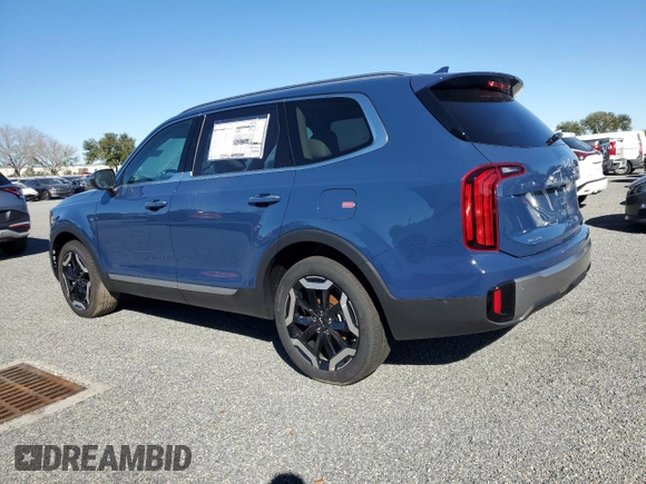 2025 Kia Telluride S with VIN 5XYP64GC1SG569196, listed as a Copart auction lot 81035284 with Not Provided miles and Salvage Title. Bid and sale history available at DreamBid. Image 2.